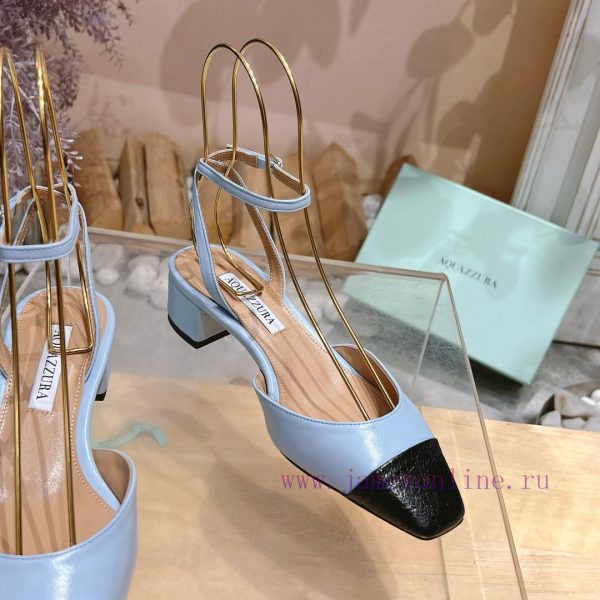 ????????? ????  ? Top notch square toe women's high heels, this "FrenchFlirt" mid heel shoe lof2bjaq - Image 6