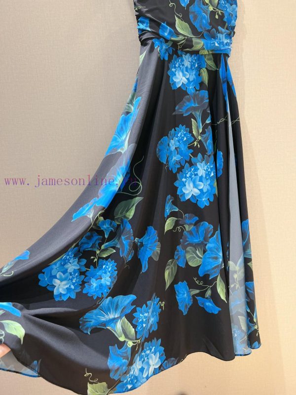 Du Jia Edition Na 2024 New Edition~100% polyester camisole dressLarge area positioning print 9ltt9t3z - Image 7