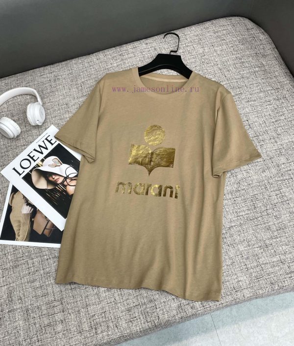 𝐍𝐄𝐖 25ss/Early Spring New CollectionTrendy logo with incomplete printed pattern T-shirtStron yax867wl - Image 4