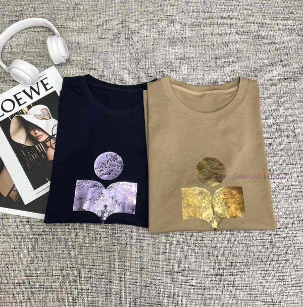 𝐍𝐄𝐖 25ss/Early Spring New CollectionTrendy logo with incomplete printed pattern T-shirtStron yax867wl - Image 7