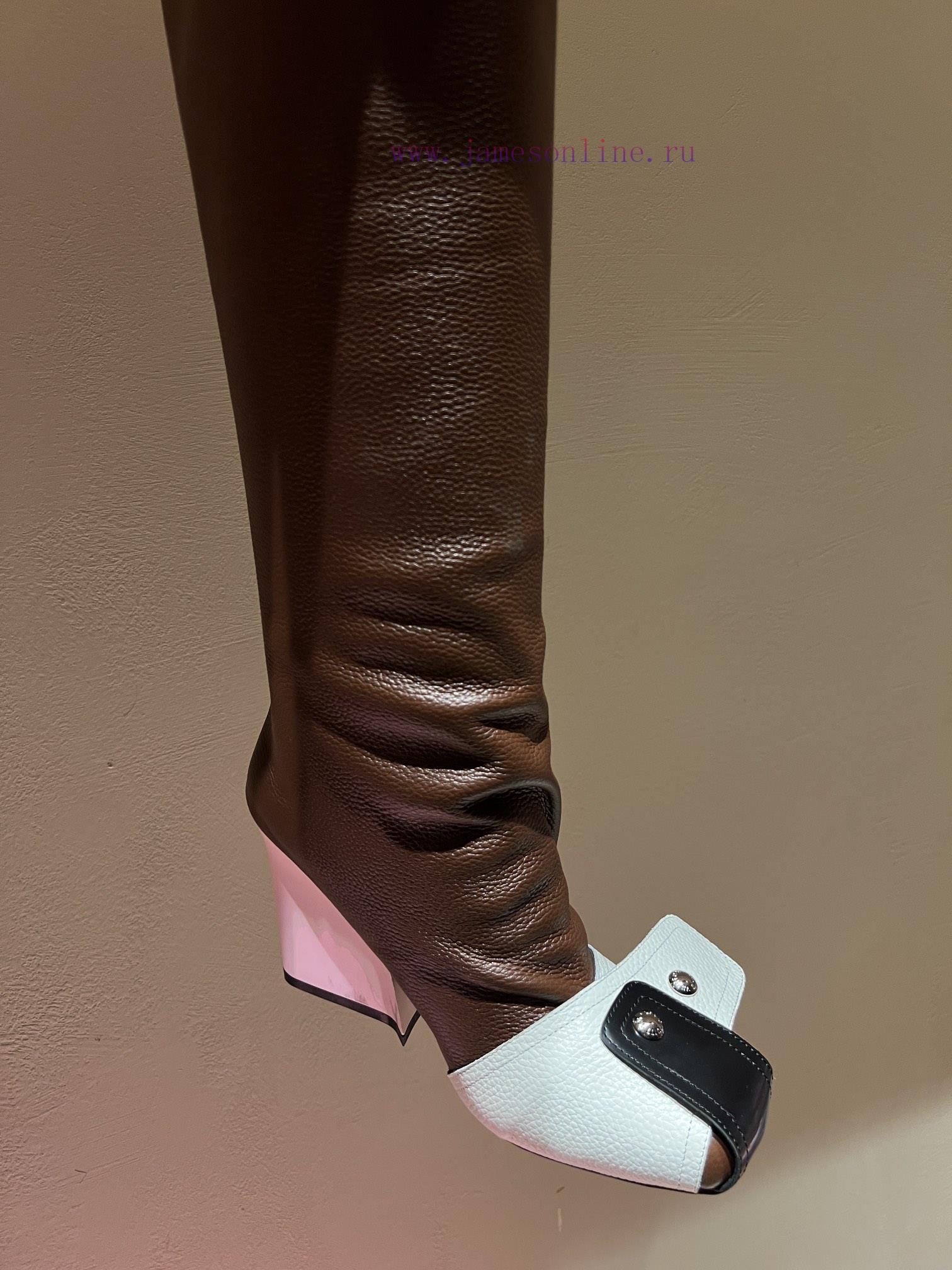 χρυσα πεδιλα nine west | LV FW New Long BootsCan Be Paired With Business Outfit A Must-have For Dinner PartiesThis Colle k5xdt5jw | επισκευη τακουνιων πατησια - Image 4