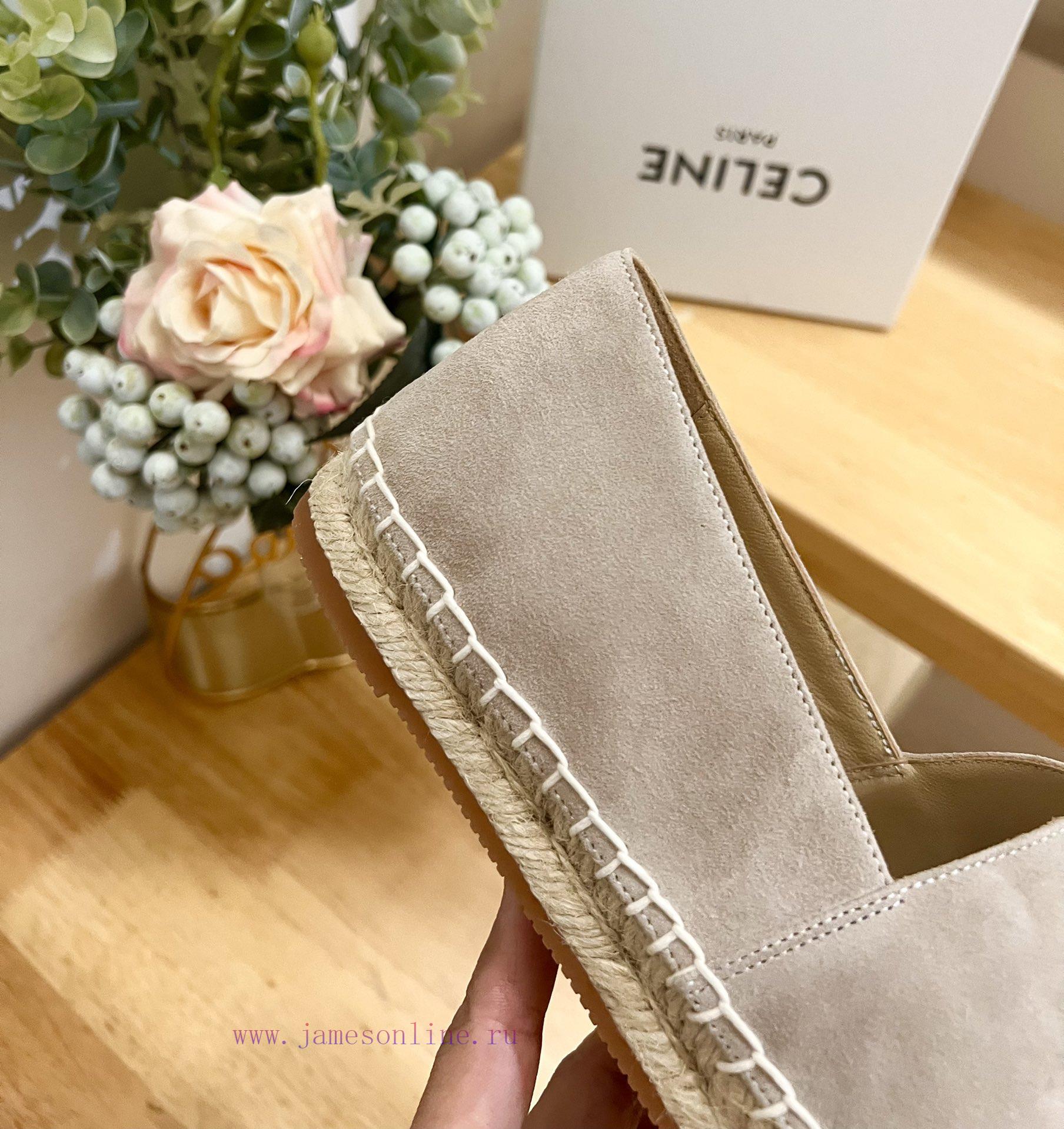 comfort shoes πεδιλα | Celine/Celine Top Purchasing Goods Most Fisherman's ShoesThe New Celine Yangjing Letter Fisherm 2mmb7u15 | καστορ μποτακι - Image 9