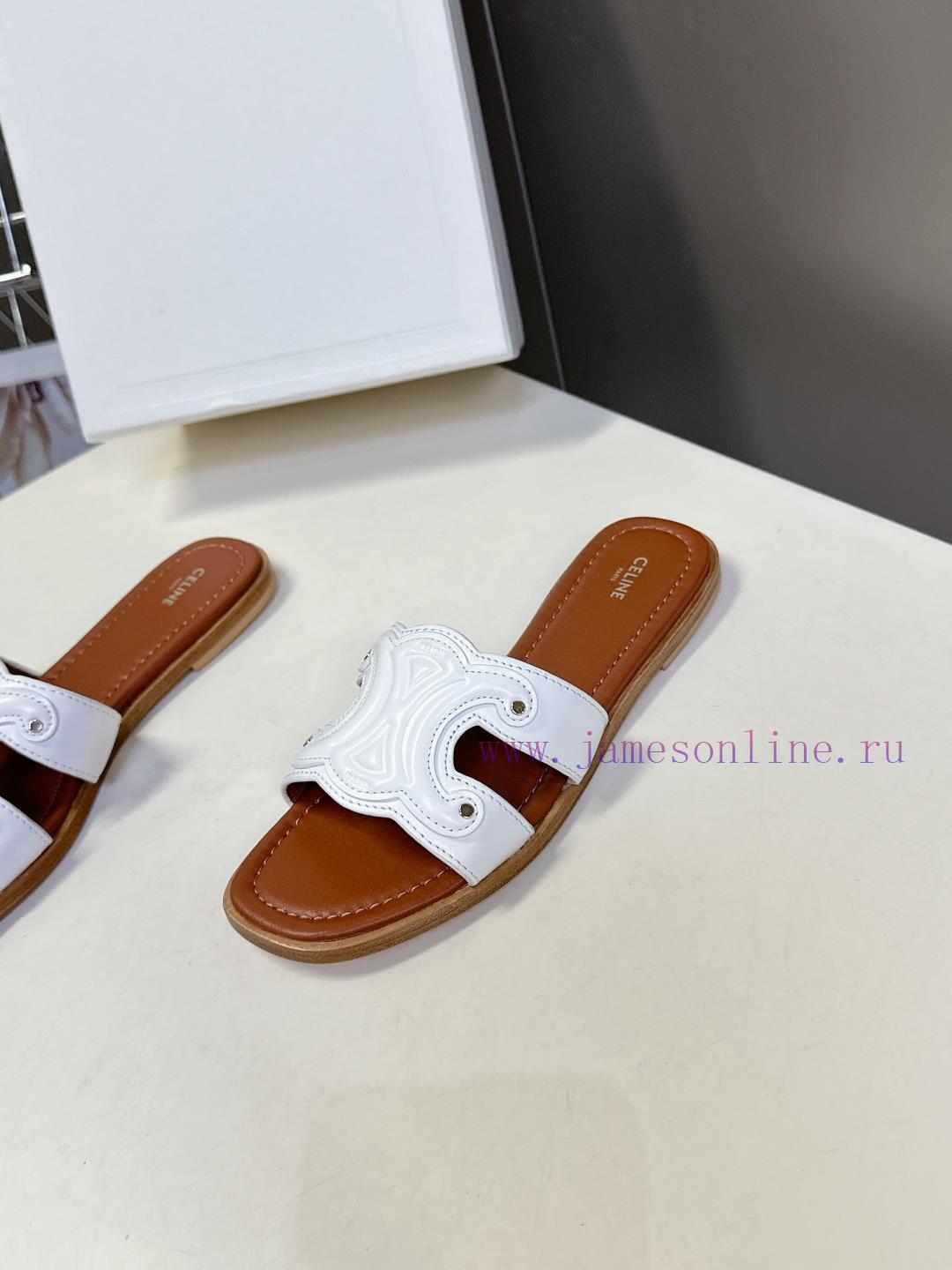 παντοφλες aquaflex | CELINE's New Spring And Summer Products Triumphal Arch Retro Roman Sandals And Slippers Come In sfaooy10 | πεδιλα μηνας τρικαλα - Image 4