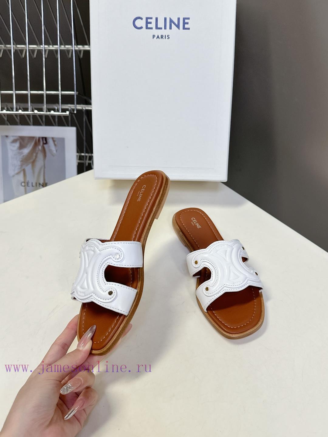 παντοφλες aquaflex | CELINE's New Spring And Summer Products Triumphal Arch Retro Roman Sandals And Slippers Come In sfaooy10 | πεδιλα μηνας τρικαλα - Image 5