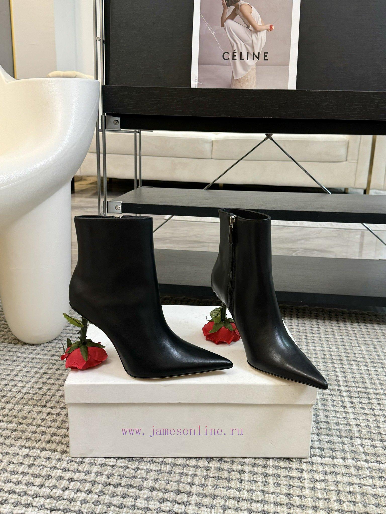 παντοφλεσ στα αγγλικα | Loewe 2024 New Autumn/Winter Fashion Show Balloon And Short Boots ️ Artwork Worn On The Feet Wi ewy86v6o | παπουτσια παιδικα καλοκαιρινα - Image 3