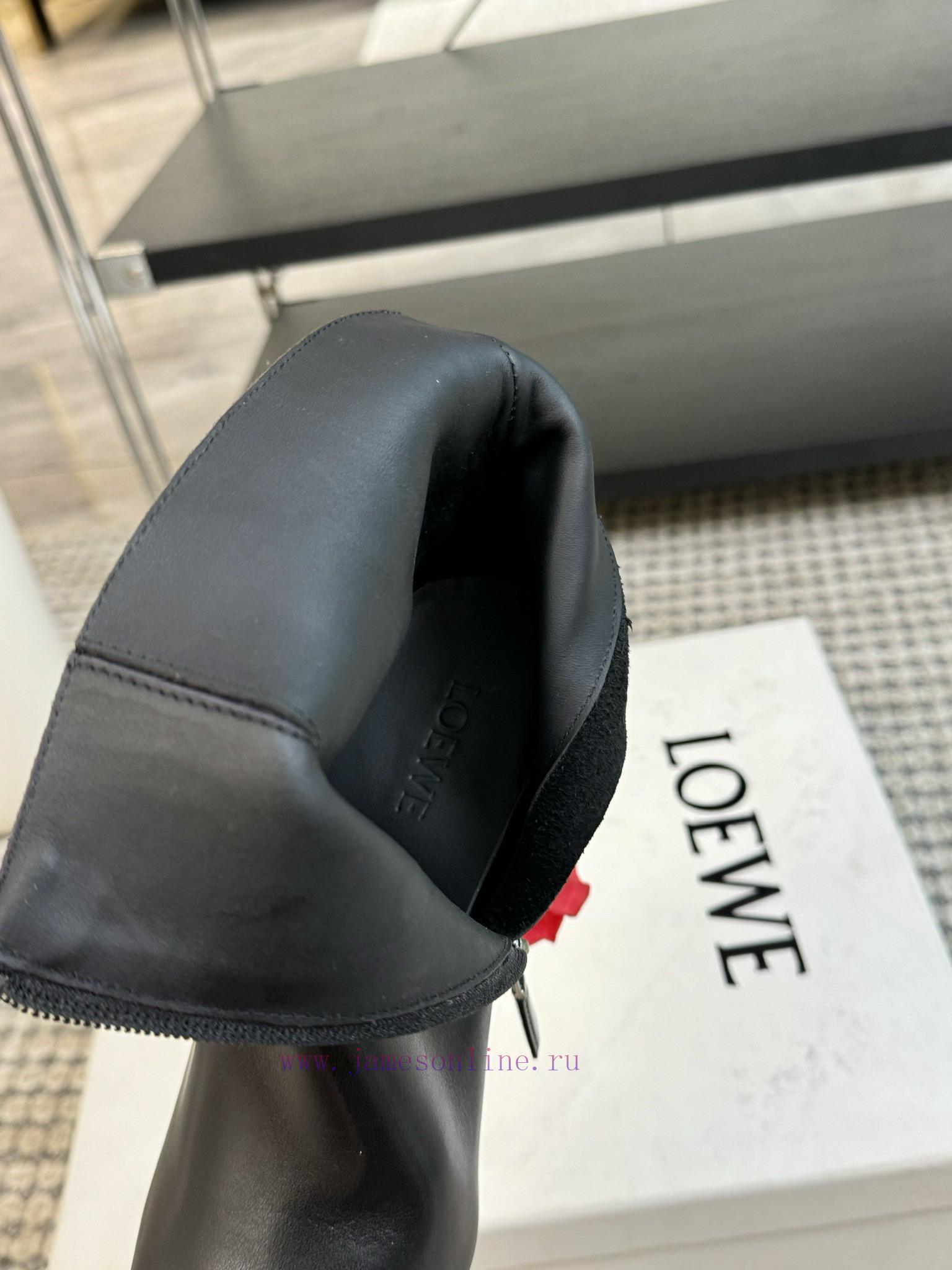 παντοφλεσ στα αγγλικα | Loewe 2024 New Autumn/Winter Fashion Show Balloon And Short Boots ️ Artwork Worn On The Feet Wi ewy86v6o | παπουτσια παιδικα καλοκαιρινα - Image 9