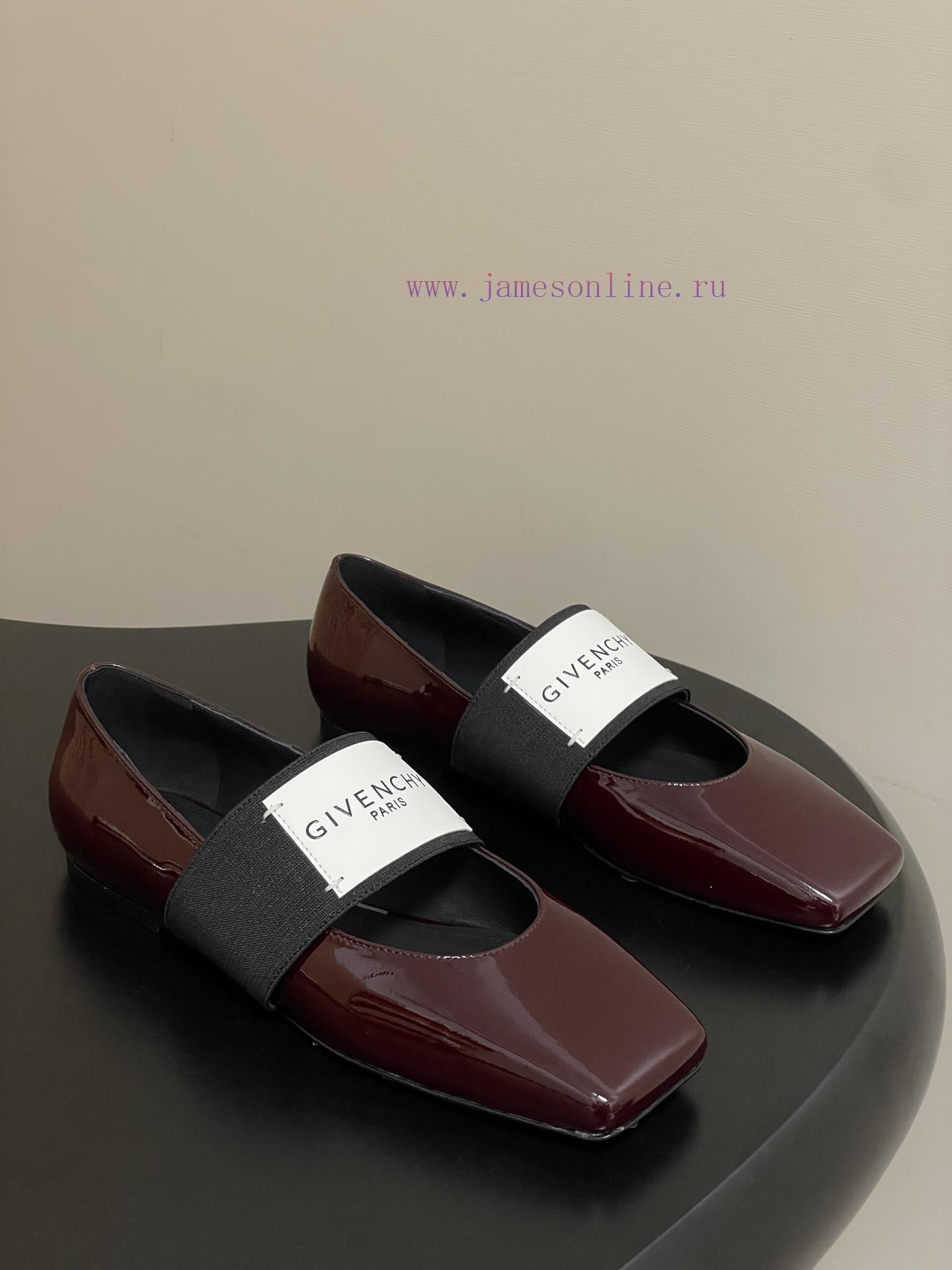 87 mules | 2025Fw Early Autumn New GIVENCHY Givenchy Zhang Ruonan Same Style Sliced Square Ballet Flat Sho lqkf7p9m | 3 τα παπουτσια της φρανυ - Image 2