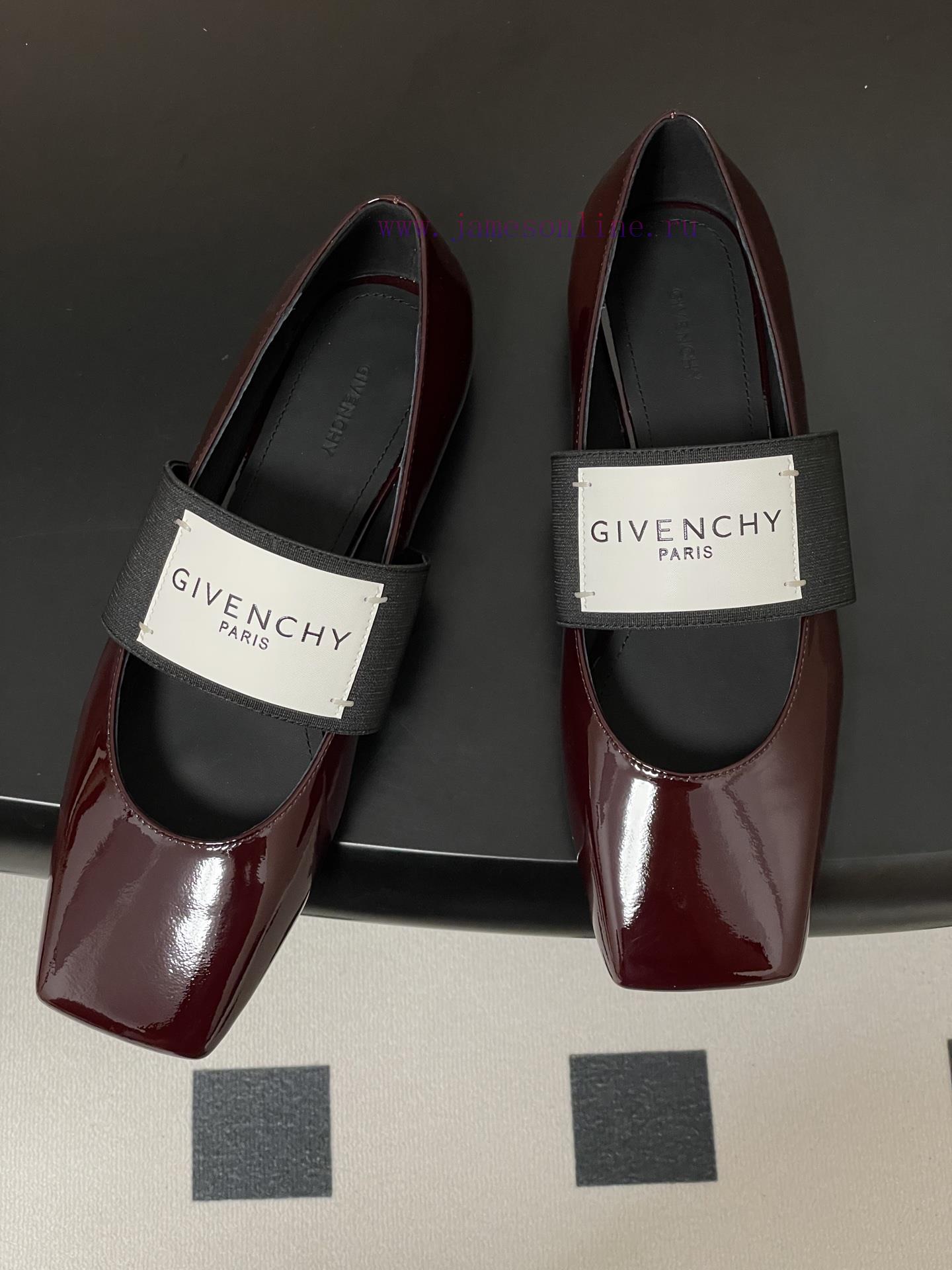 87 mules | 2025Fw Early Autumn New GIVENCHY Givenchy Zhang Ruonan Same Style Sliced Square Ballet Flat Sho lqkf7p9m | 3 τα παπουτσια της φρανυ - Image 3