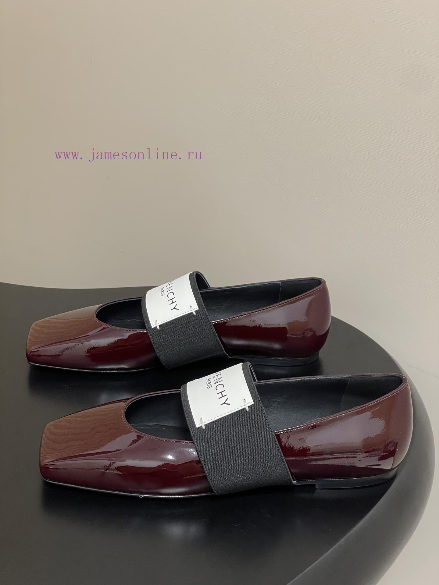 87 mules | 2025Fw Early Autumn New GIVENCHY Givenchy Zhang Ruonan Same Style Sliced Square Ballet Flat Sho lqkf7p9m | 3 τα παπουτσια της φρανυ - Image 4