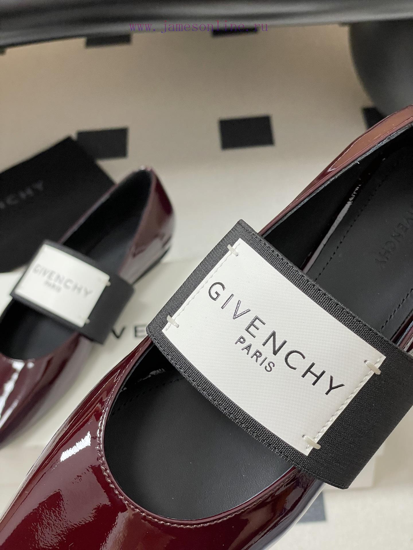 87 mules | 2025Fw Early Autumn New GIVENCHY Givenchy Zhang Ruonan Same Style Sliced Square Ballet Flat Sho lqkf7p9m | 3 τα παπουτσια της φρανυ - Image 10