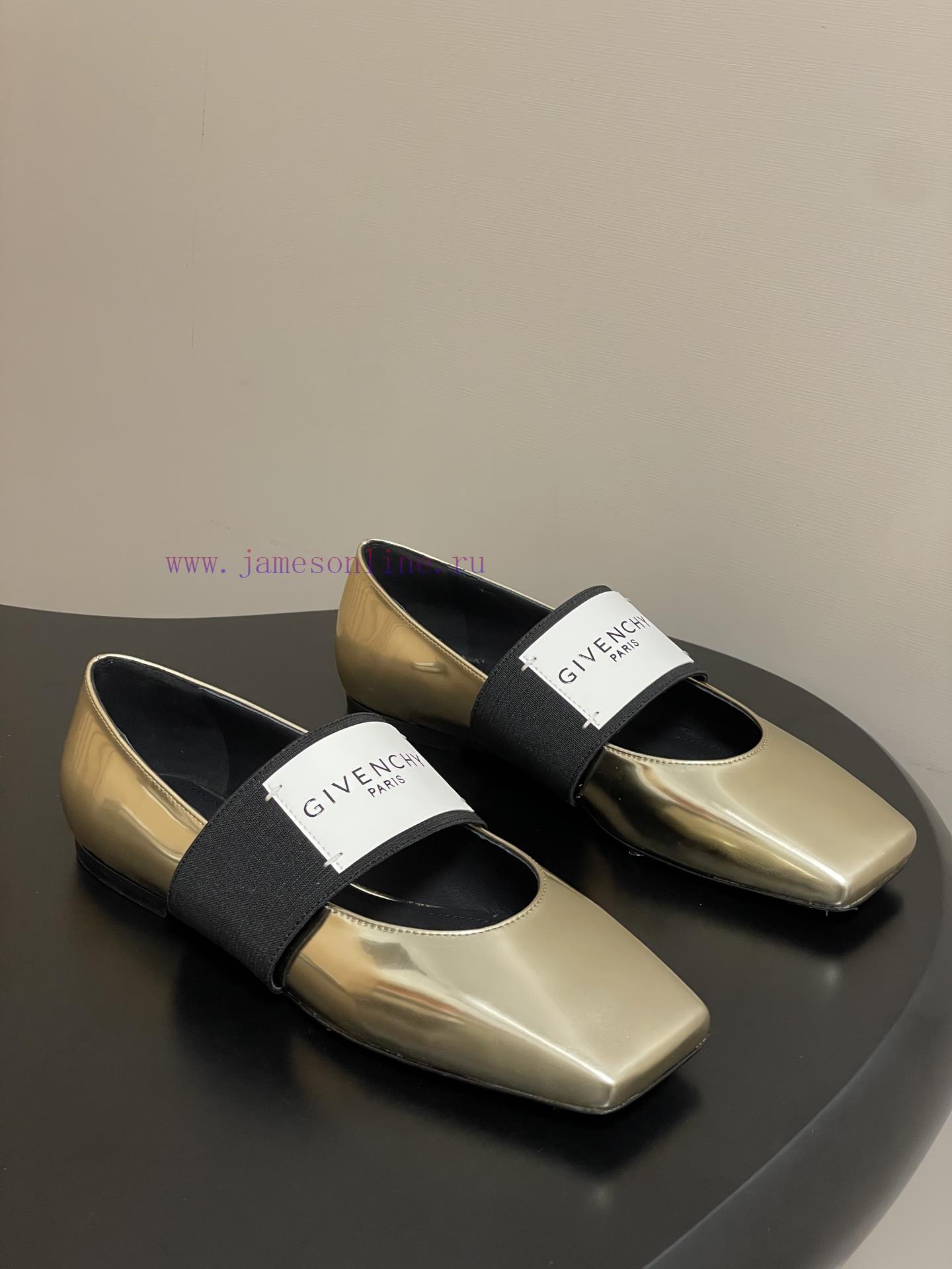dunlop μποτες ασφαλειας | 2025Fw Early Autumn New GIVENCHY Givenchy Zhang Ruonan Same Style Sliced Square Ballet Flat Sho 8fewrul2 | γκουλη μποτακια χρωμα μπλε - Image 2