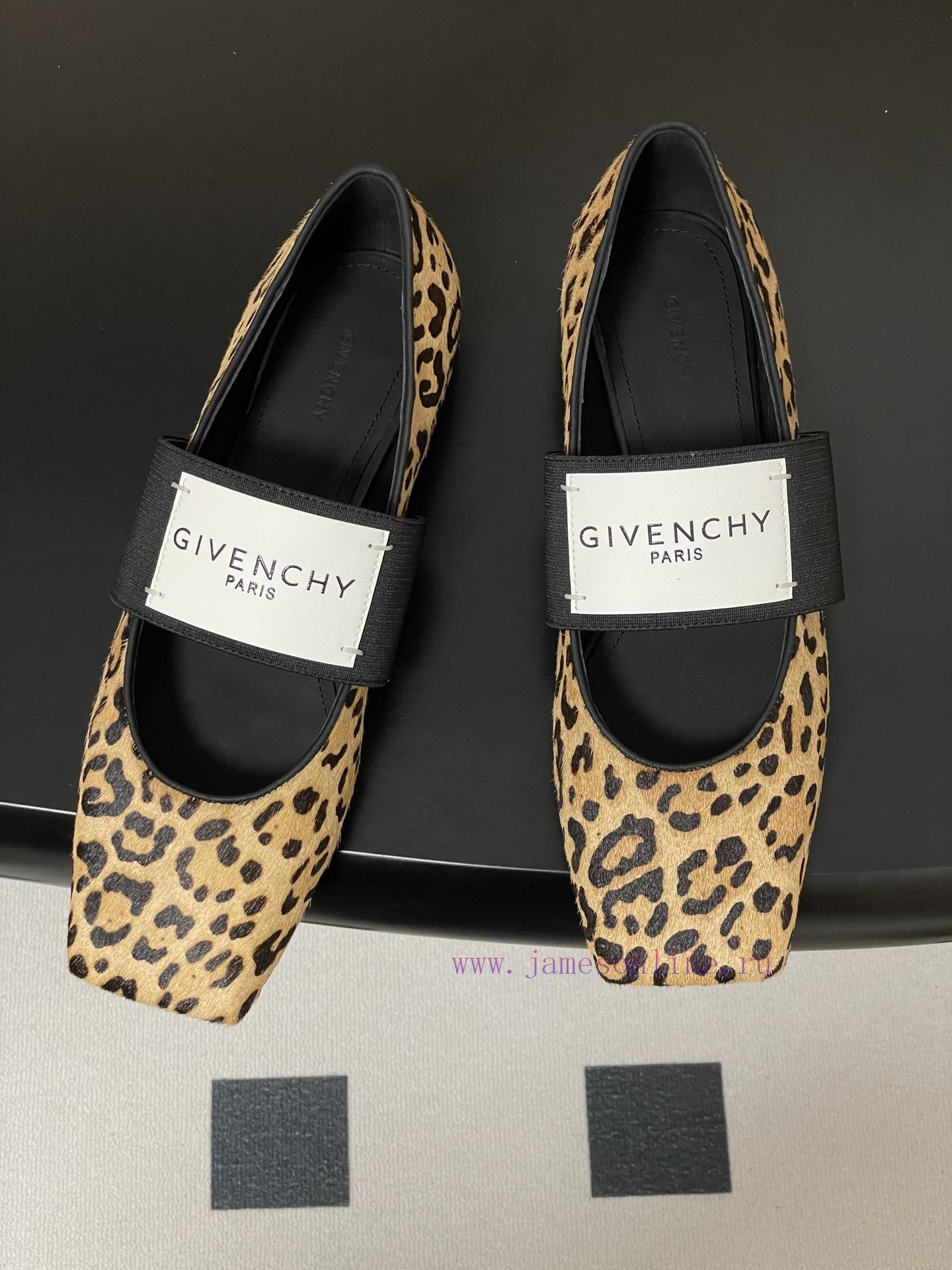 τιμπερλαντ γυναικεια παπουτσια | 2025Fw Early Autumn New GIVENCHY Givenchy Zhang Ruonan Same Style Sliced Square Ballet Flat Sho bzcdrsvd | air force παπουτσια κοντα - Image 3