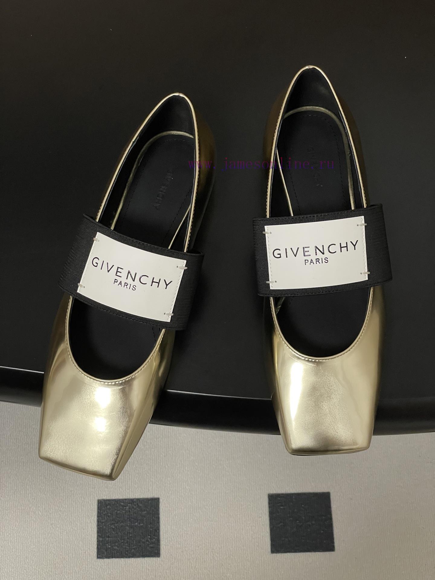 dunlop μποτες ασφαλειας | 2025Fw Early Autumn New GIVENCHY Givenchy Zhang Ruonan Same Style Sliced Square Ballet Flat Sho 8fewrul2 | γκουλη μποτακια χρωμα μπλε - Image 3