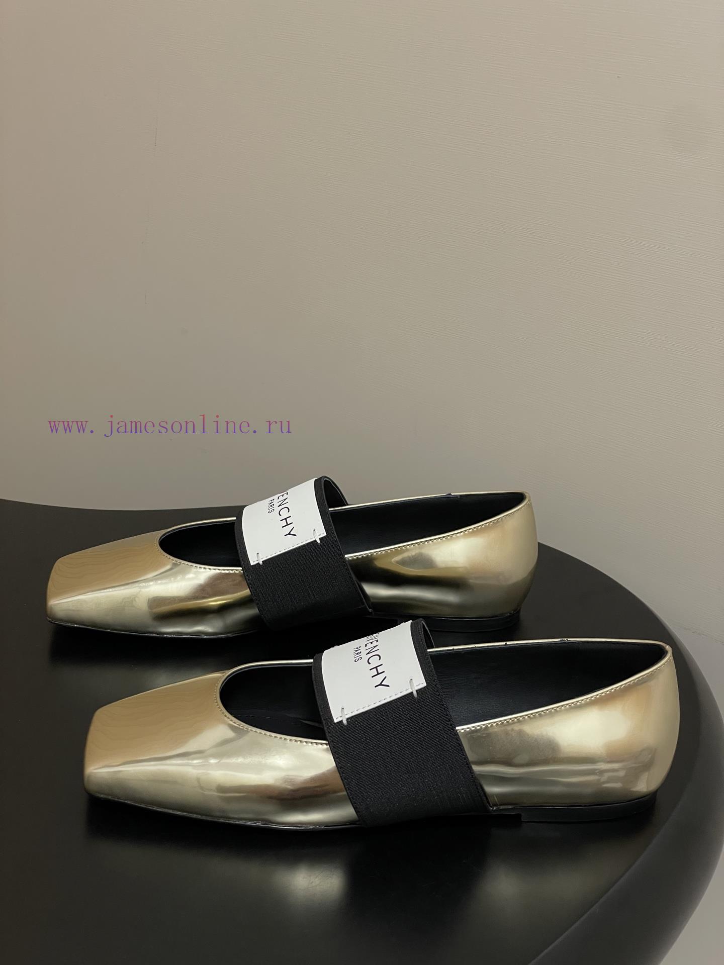 dunlop μποτες ασφαλειας | 2025Fw Early Autumn New GIVENCHY Givenchy Zhang Ruonan Same Style Sliced Square Ballet Flat Sho 8fewrul2 | γκουλη μποτακια χρωμα μπλε - Image 4