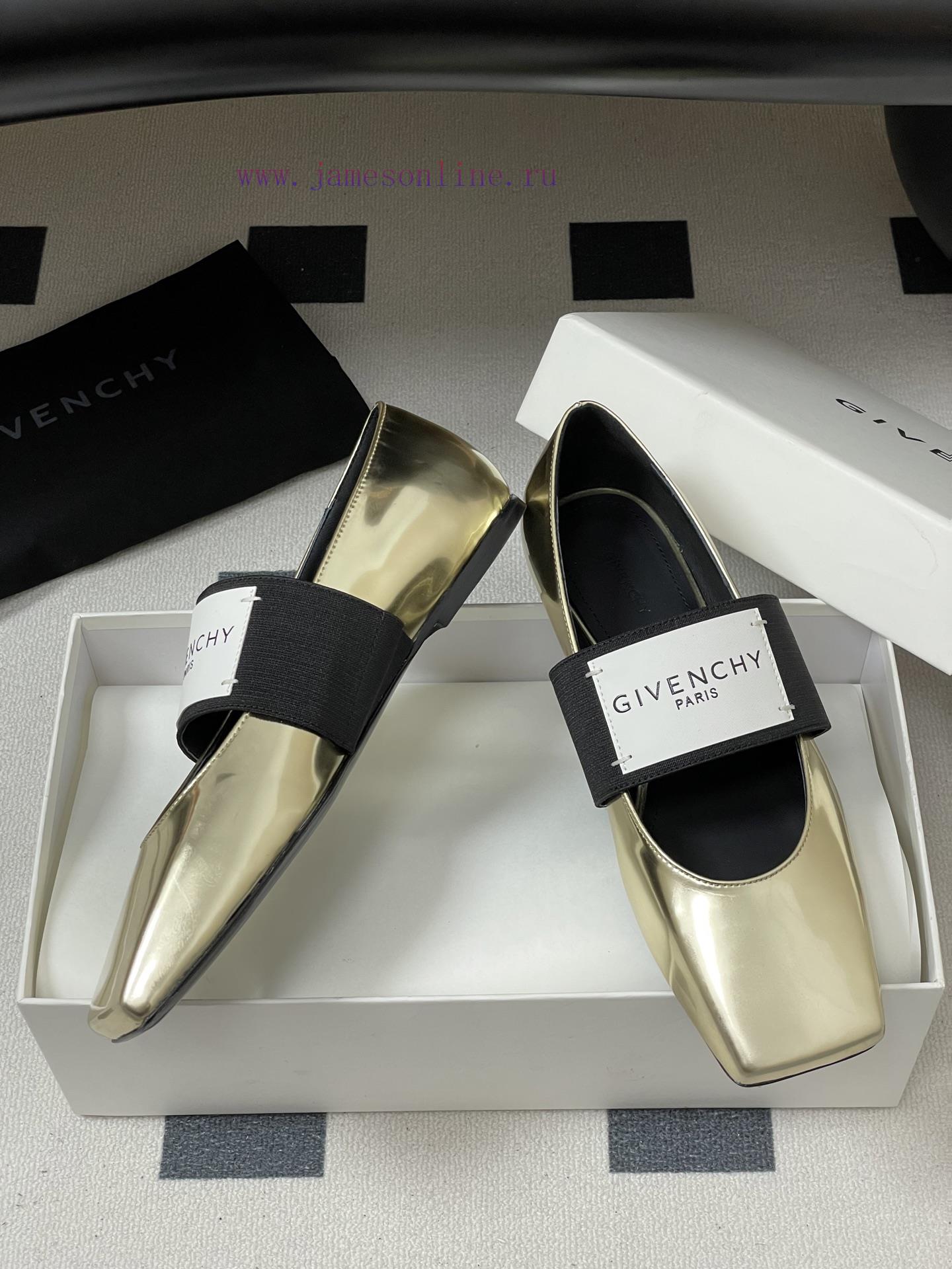 dunlop μποτες ασφαλειας | 2025Fw Early Autumn New GIVENCHY Givenchy Zhang Ruonan Same Style Sliced Square Ballet Flat Sho 8fewrul2 | γκουλη μποτακια χρωμα μπλε - Image 7