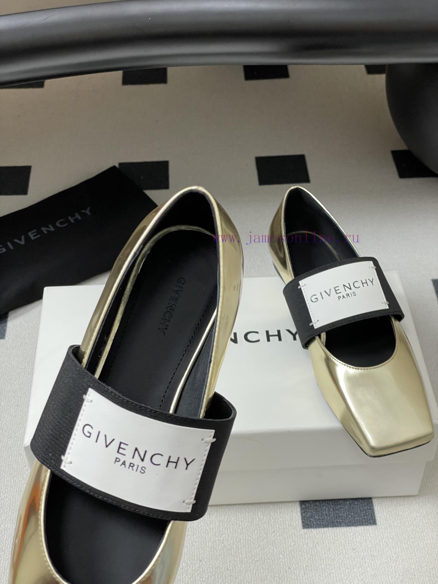 dunlop μποτες ασφαλειας | 2025Fw Early Autumn New GIVENCHY Givenchy Zhang Ruonan Same Style Sliced Square Ballet Flat Sho 8fewrul2 | γκουλη μποτακια χρωμα μπλε - Image 8